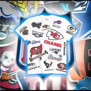 🆕 CHiNaToWN MaRKeT DeSiGNeR 👩🏾‍🎨 NFL 🏈 TeE👕